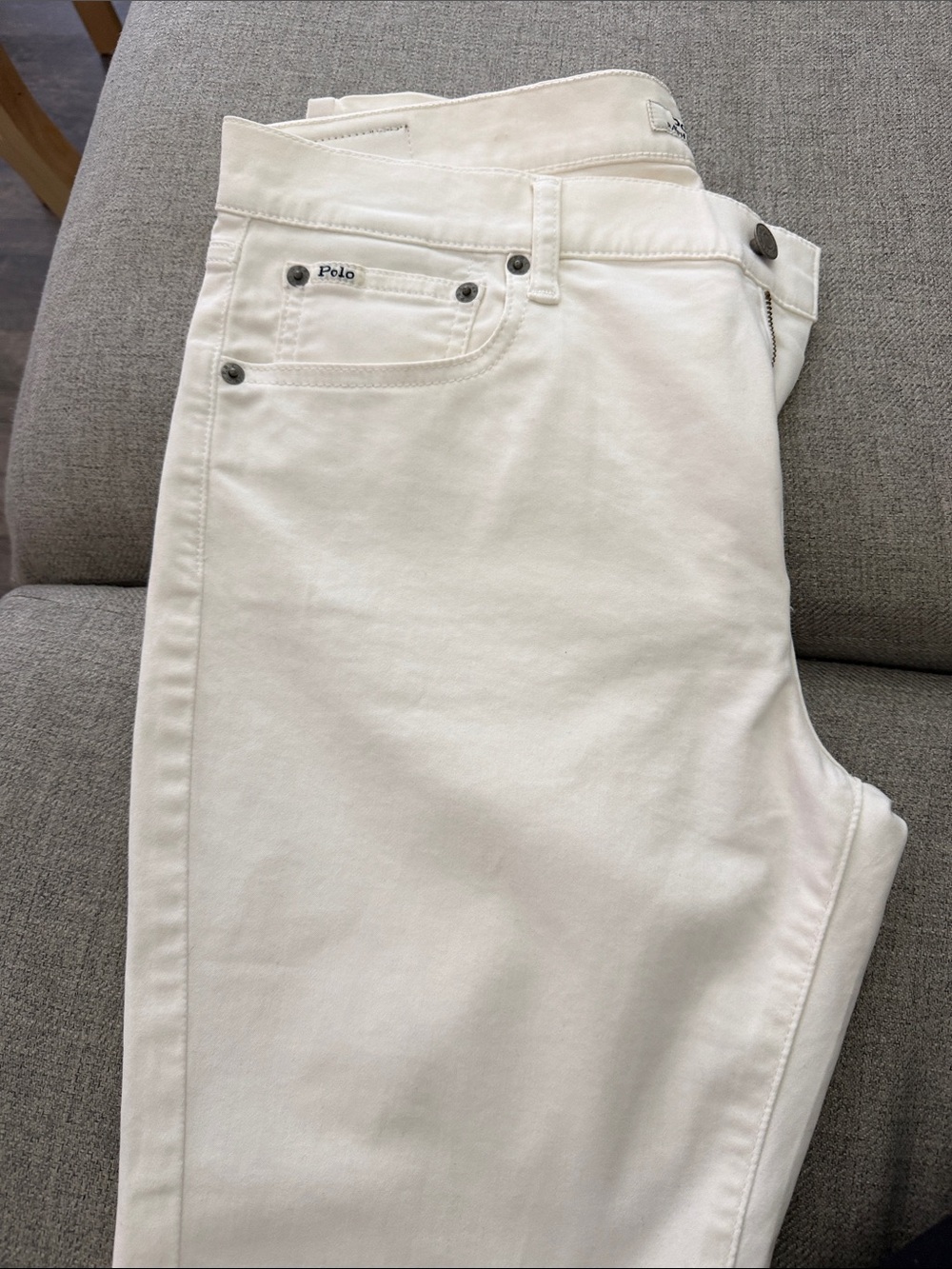 Polo by Ralph Lauren women’s  White “Thompkins skinny” jeans